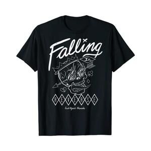 Falling In Reverse Vegas Flame Skull T Shirt